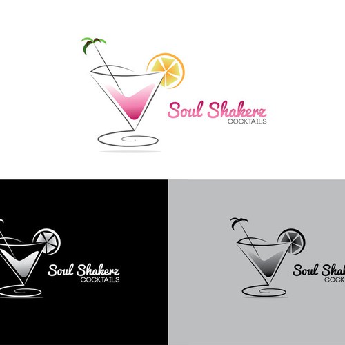 A cool logo for an innovative cocktail porduct