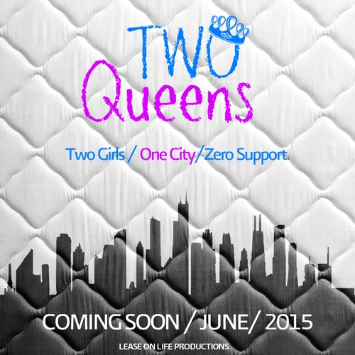 Create A Movie Poster For Our Feature Film "Two Queens"