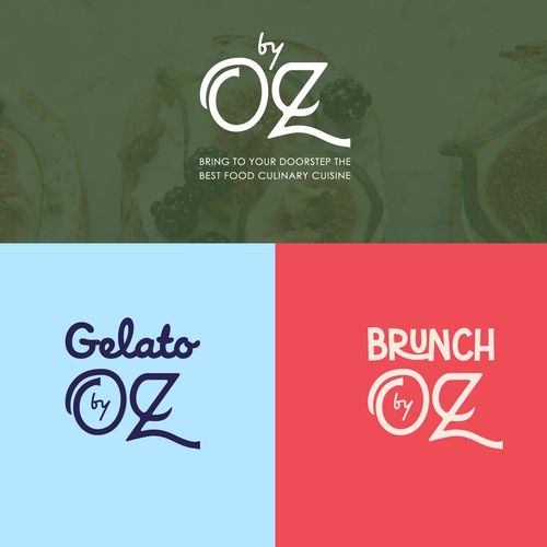Logo design for food branch
