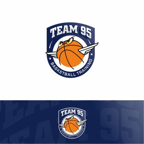 The logo design I made for basketball training. I