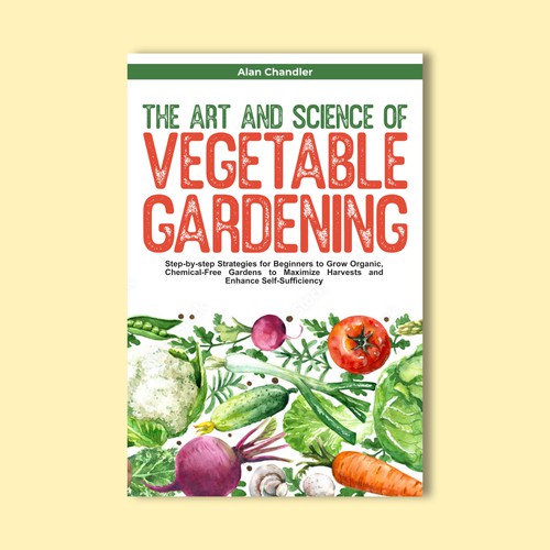 Vegetable Book Cover Design