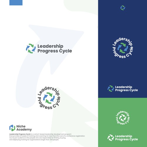 The Leadership Progress Cycle Logo