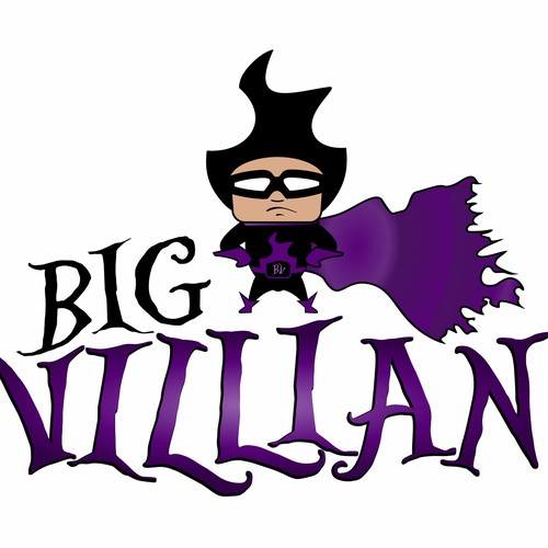 Big Villan Mascot Logo Concept