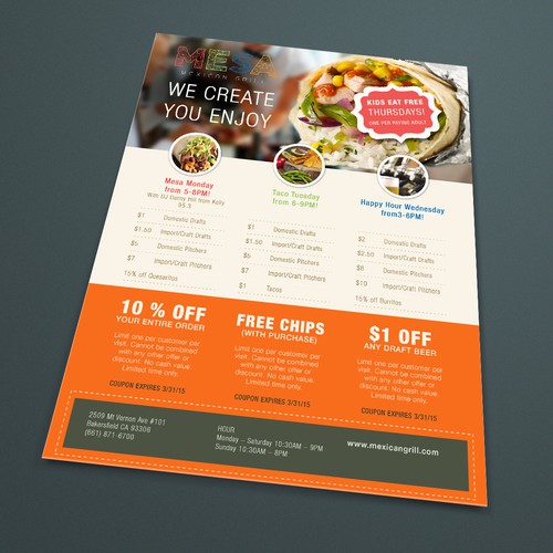 Restaurant Print Ad