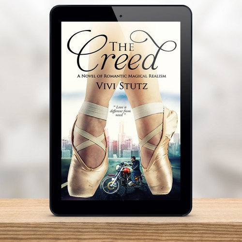 Book cover design for Vivi Stutz-The creed