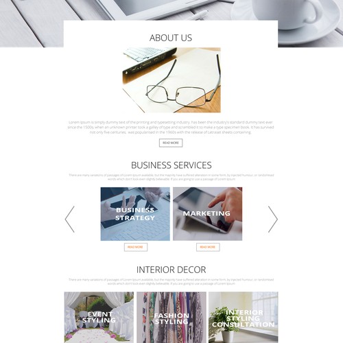 Design for Business Consulting & Interior Design Firm