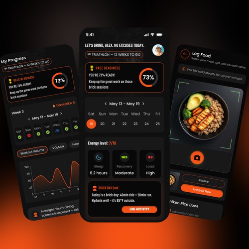 GrindMode – Athlete Performance Tracker