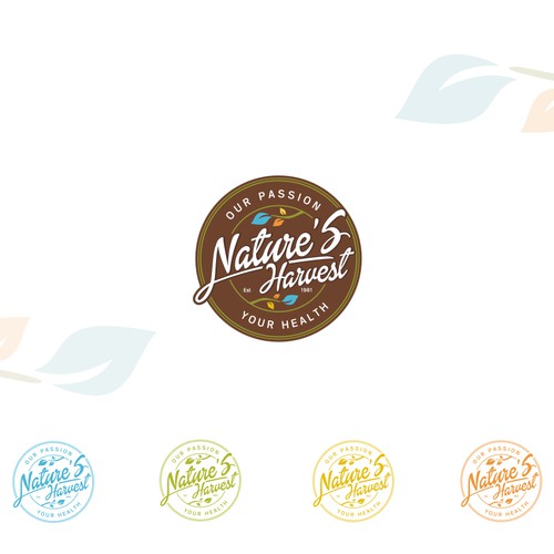 New Brand Logo - Nature's Harvest Our Passion Your Health