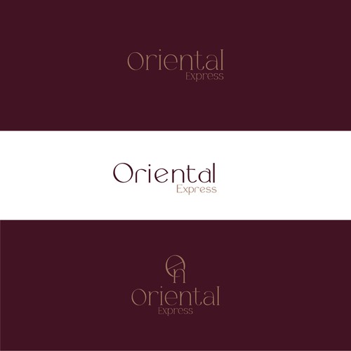 Luxurious & Minimalist Logo Design – Oriental Express