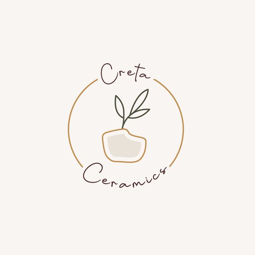 Creta Ceramics Logo Design