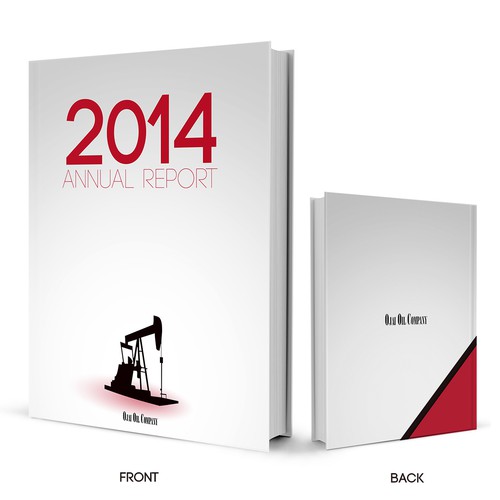 Annual Report cover for classic Californian oil company