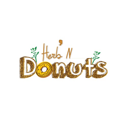 Logo for Herb'n Donuts