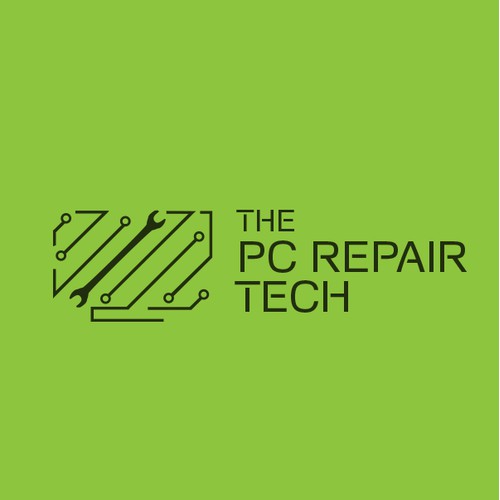 Modern logo for PC Repair company