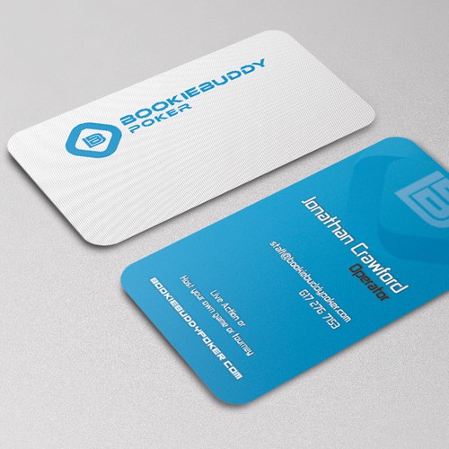 Business Card for Online Poker Site