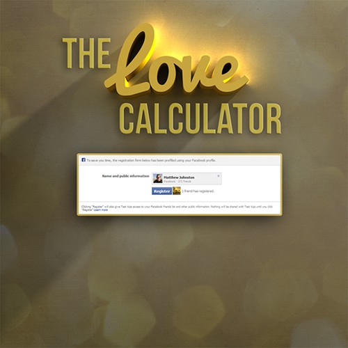 Facebook Love Calculator