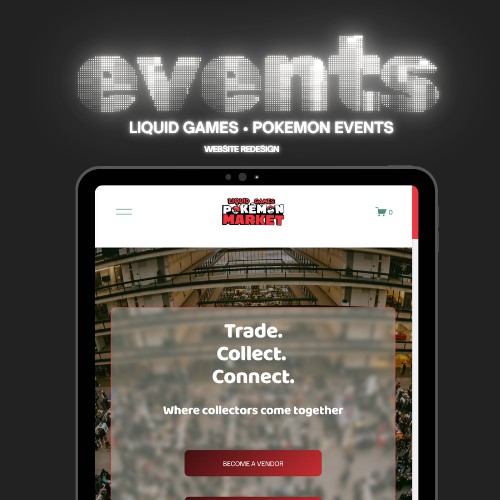 Liquid Games | Modern Event Website Design