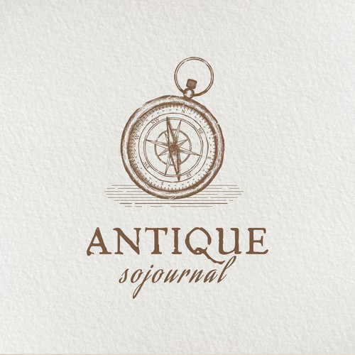 Logo for an antique and travel/photography website