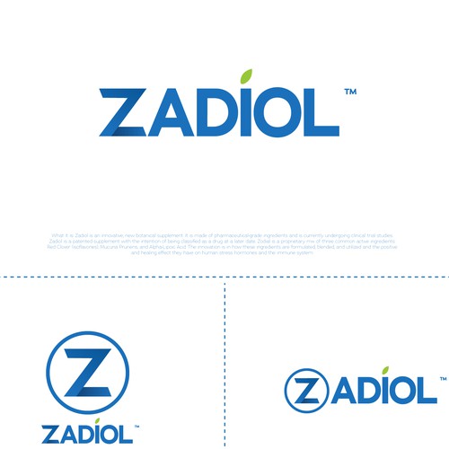 Zadiol logo concept