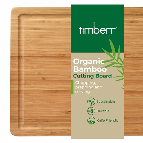Organic Bamboo Cutting Board