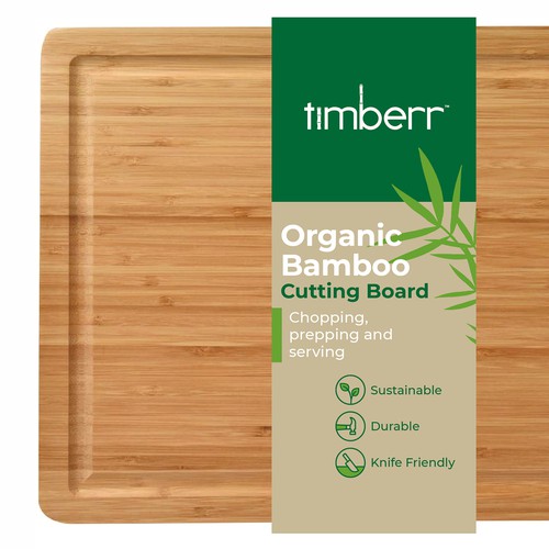 Organic Bamboo Cutting Board