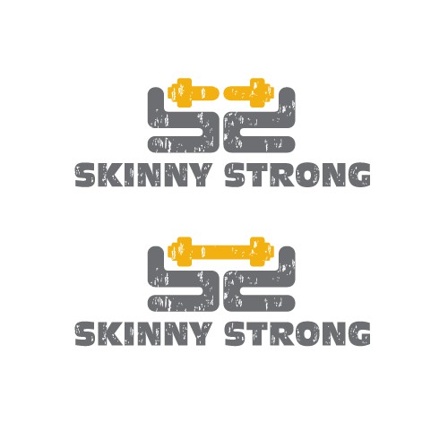 Lets make a cool and badass logo for all the skinny Strong people in the world!