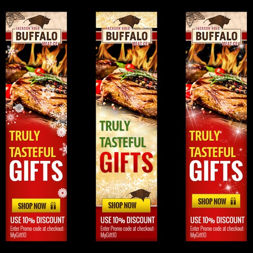 Help Jackson Hole Buffalo Meat Company with a new banner ad