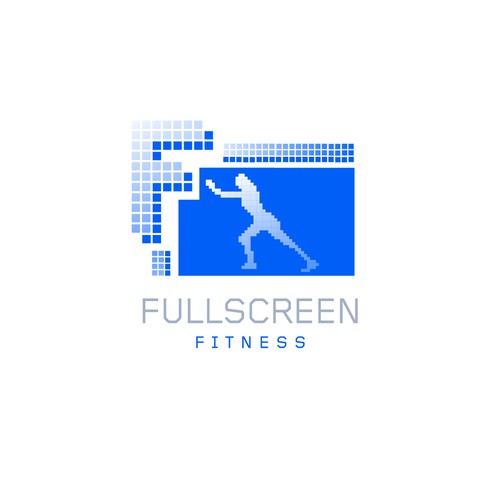 Logo concept for online fitness video reviews