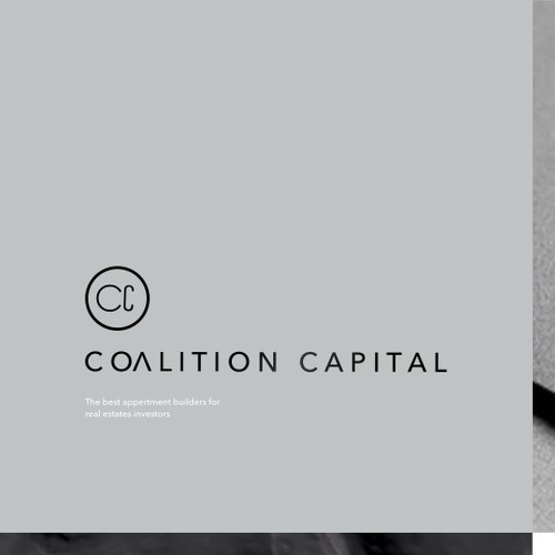 cc letters combination logo