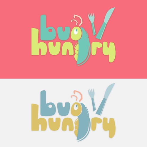 Logo concept for edible bug company