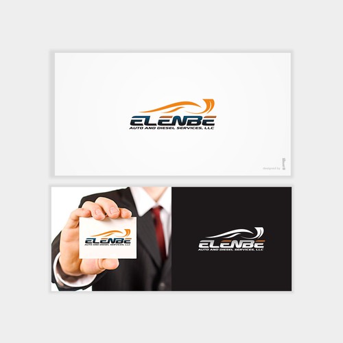 Create the FIRST logo for Elenbe Auto and Diesel Services, LLC