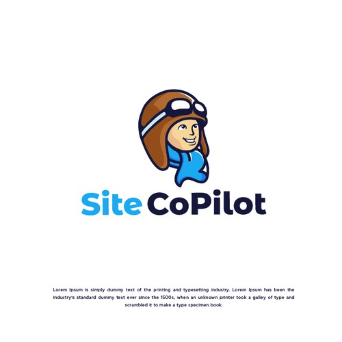 Aviator Character logo