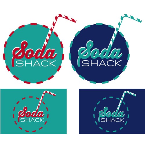 Logo concept for Soda Shack