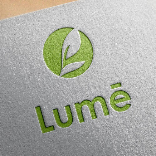 Create a clean, powerful logo for Lumē