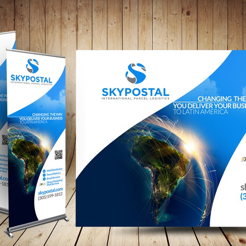 SkyPostal Trade Show Designs