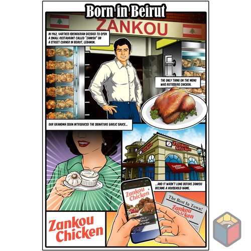 Zankou Chicken Comics