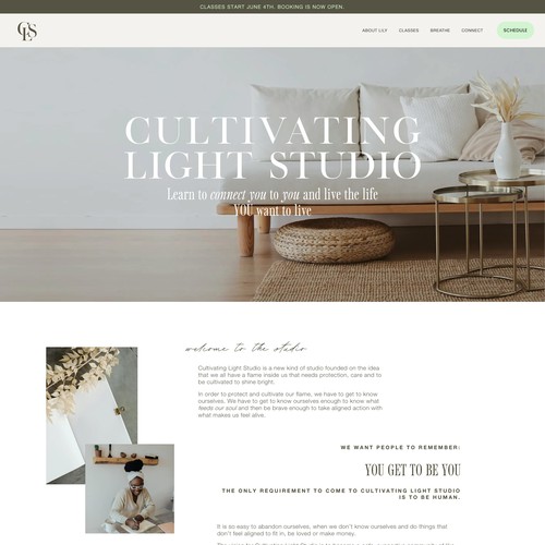 Cultivating Light Studios Design