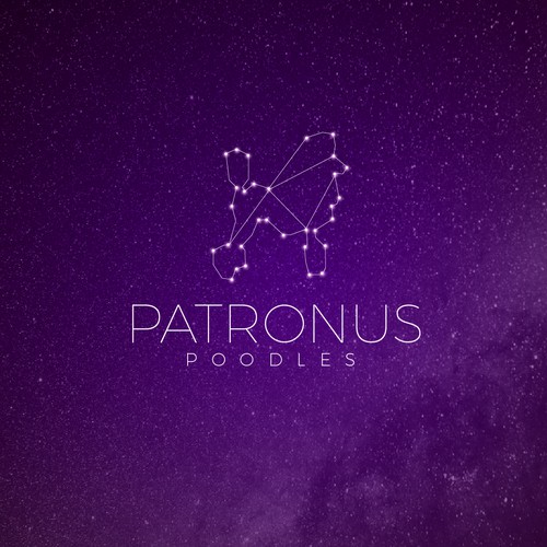 logo design for patronus poodles