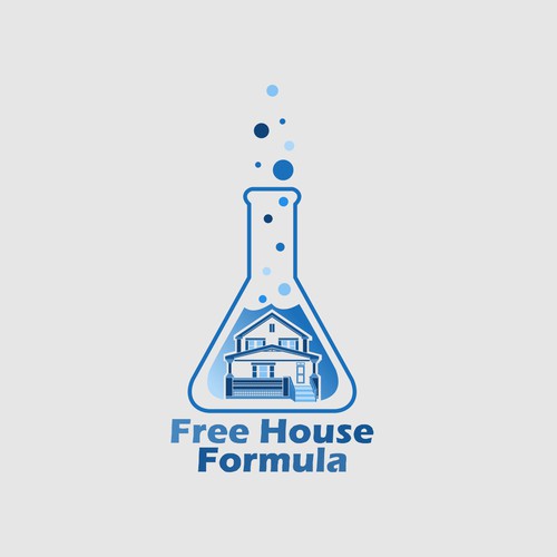 'Mad scientist formula' and real estate housing logo needed