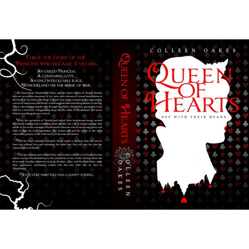 Book cover needed for Queen of Hearts