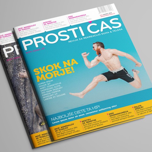Magazine cover concept