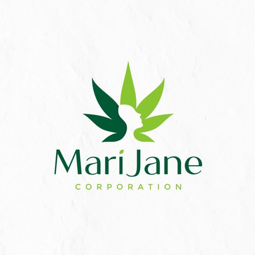 Modern Feminine Logo Design for a marijuana business