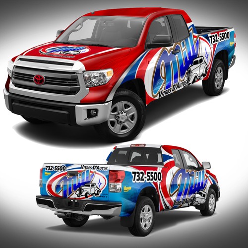 Truck Wrap Design