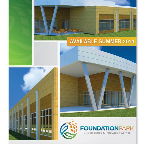 A contemporary brochure: Foundation Park, A Bioscience & Innovation Center