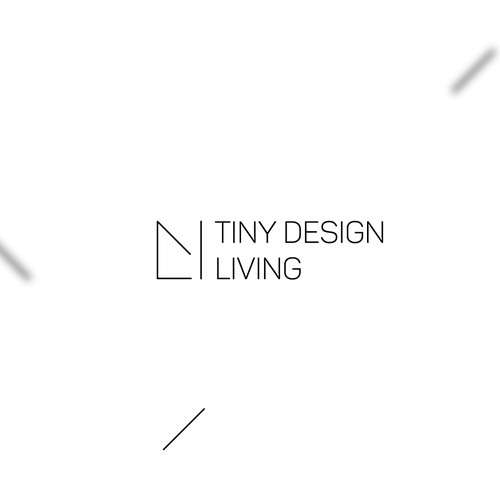 Tiny Design logo concept for a Home Furnishing company