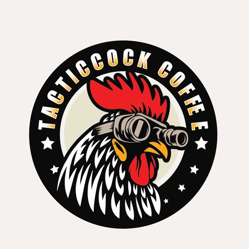 Logo and badge design for Tactical coffee shop
