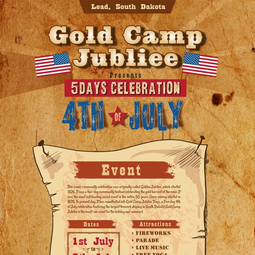 Gold Camp Jubilee 4th of July Festival