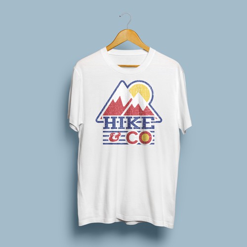 T-shirt graphic design for And Colorado