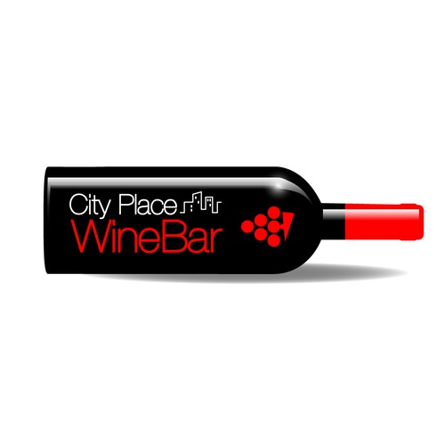 Create a logo for a new urban, hip, classy wine bar in the heart of Silicon Valley, CA