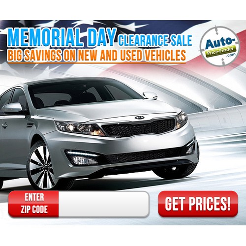 Car rent banner
