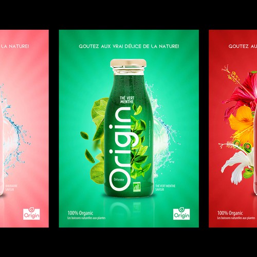 Origin Drink Ads